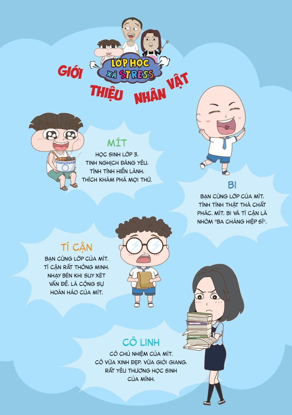 Sách - Truyện Tranh Lớp Học Xả Stress - Hỏi Bài Lúc Nửa Đêm