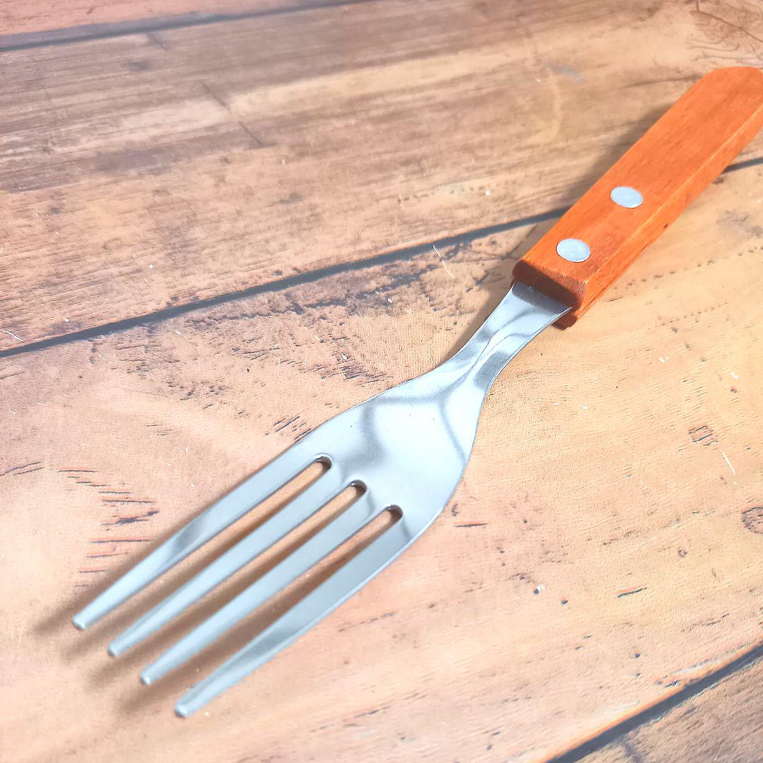 Bộ dao & nĩa inox Echo - Cán gỗ