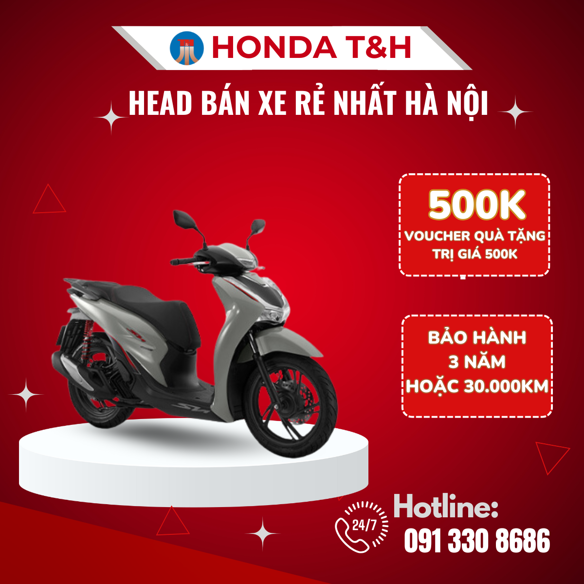 XE MÁY HONDA SH160CC PHIÊN BẢN THỂ THAO: XÁM XI ĐỜI 2024