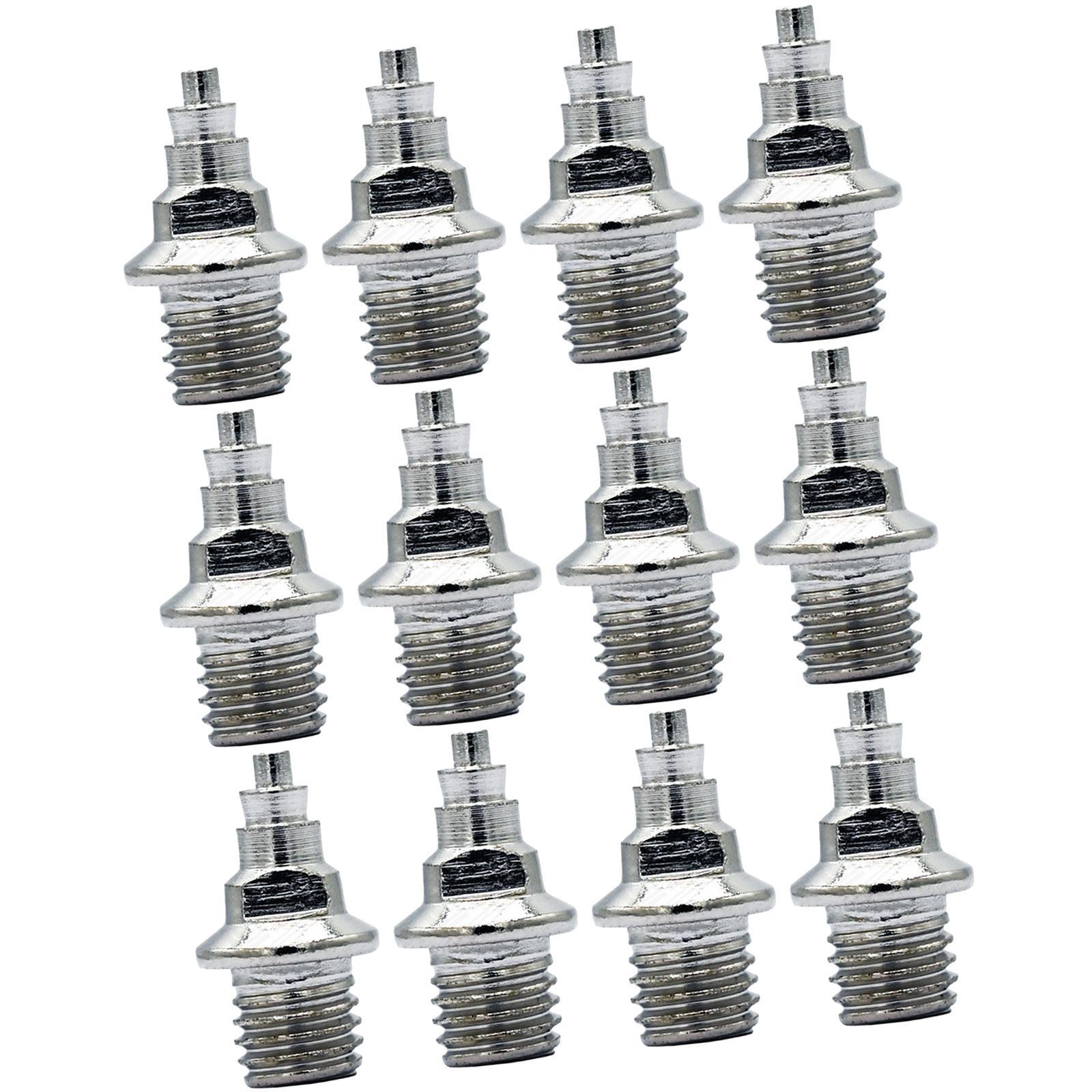 12x Track Spikes Alloy Steel Spikes for Long Jump Outdoor Accessories Hiking