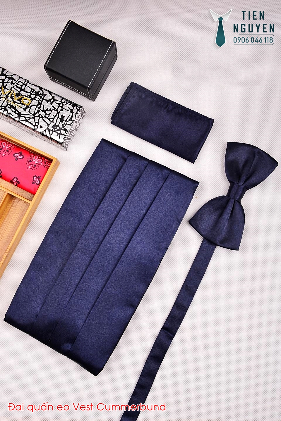 Phụ Kiện Vest Cummerbund - Đai Quấn Eo Vest