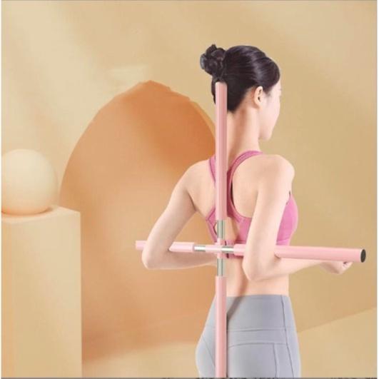 Dụng Cụ Tạo Dáng Thẳng Cross Yoga (2 thanh 60cm)