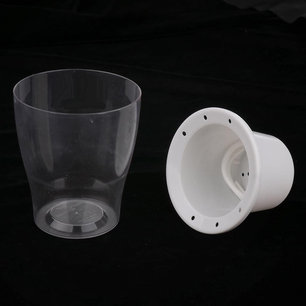 Transparent Flower Self-watering Planter Flower Basket