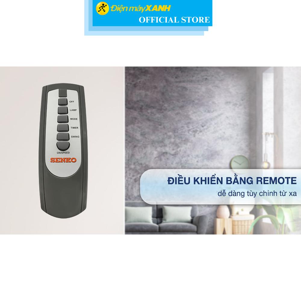 Quạt treo tường Senko 3 cánh TR1628 47W - Hàng Chính Hãng