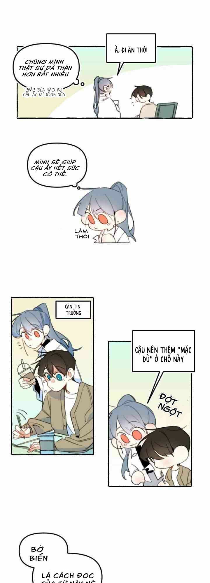 lời yêu thì cần app để dịch không? chapter 4 22