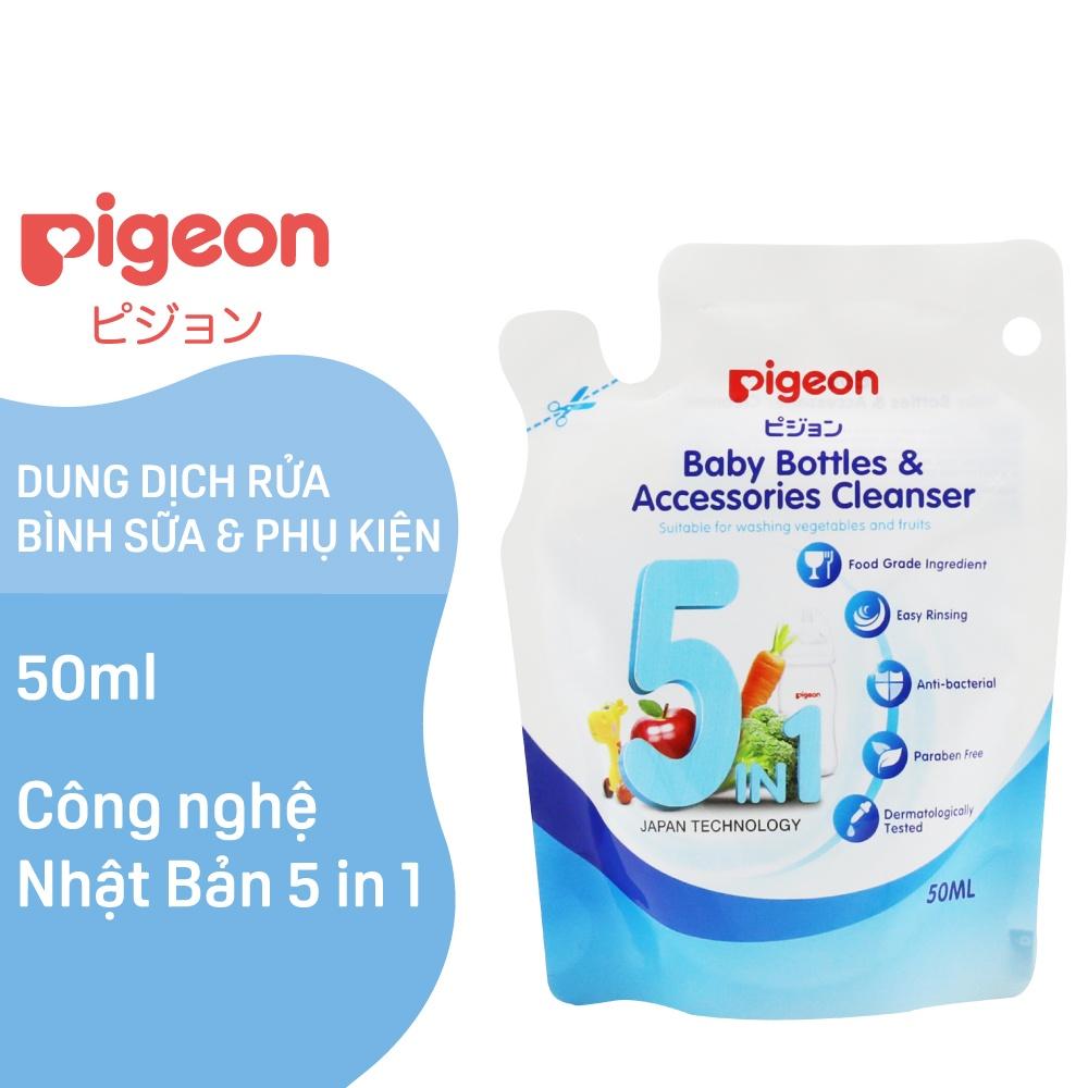 Dung Dịch Súc Rửa Bình Sữa Eco Pigeon 50ml