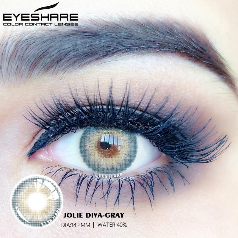 Cặp kính áp tròng Eyeshare màu sắc tự nhiên tùy chọn cho mắt