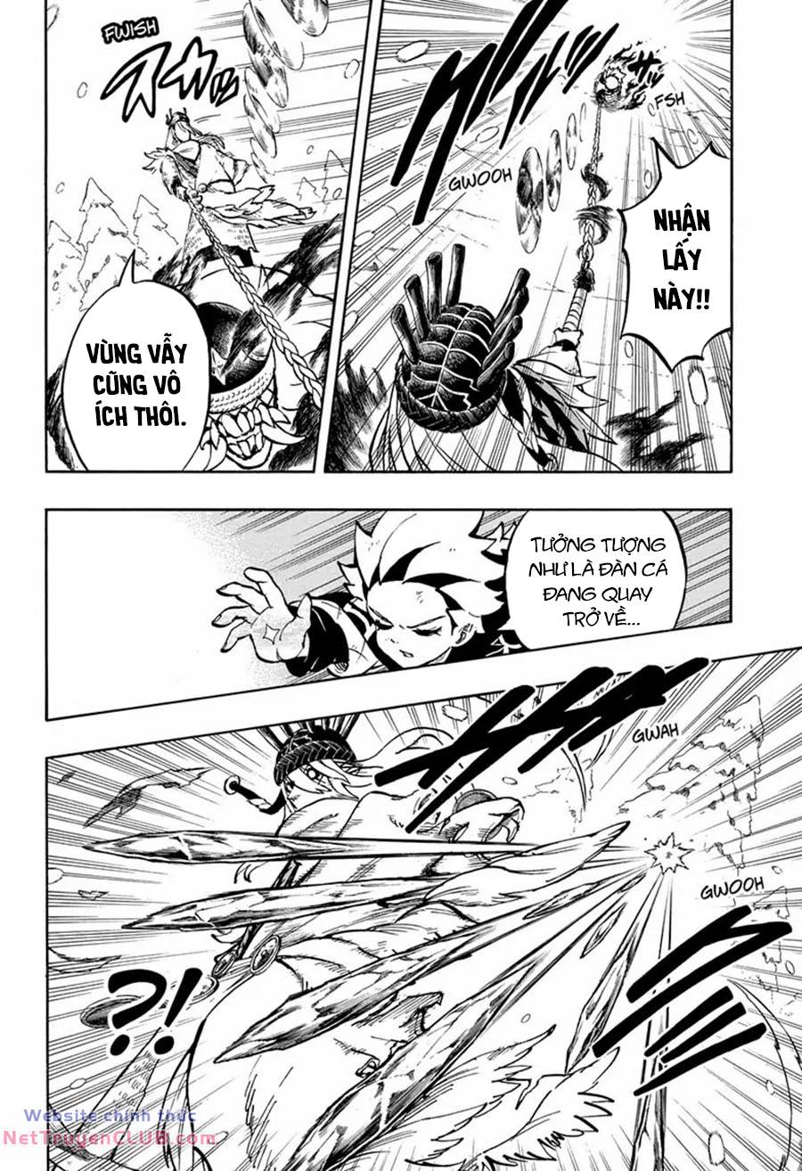 gill: "không ai có thể đánh bại ta khi ta dùng rìu!" chapter 14 14