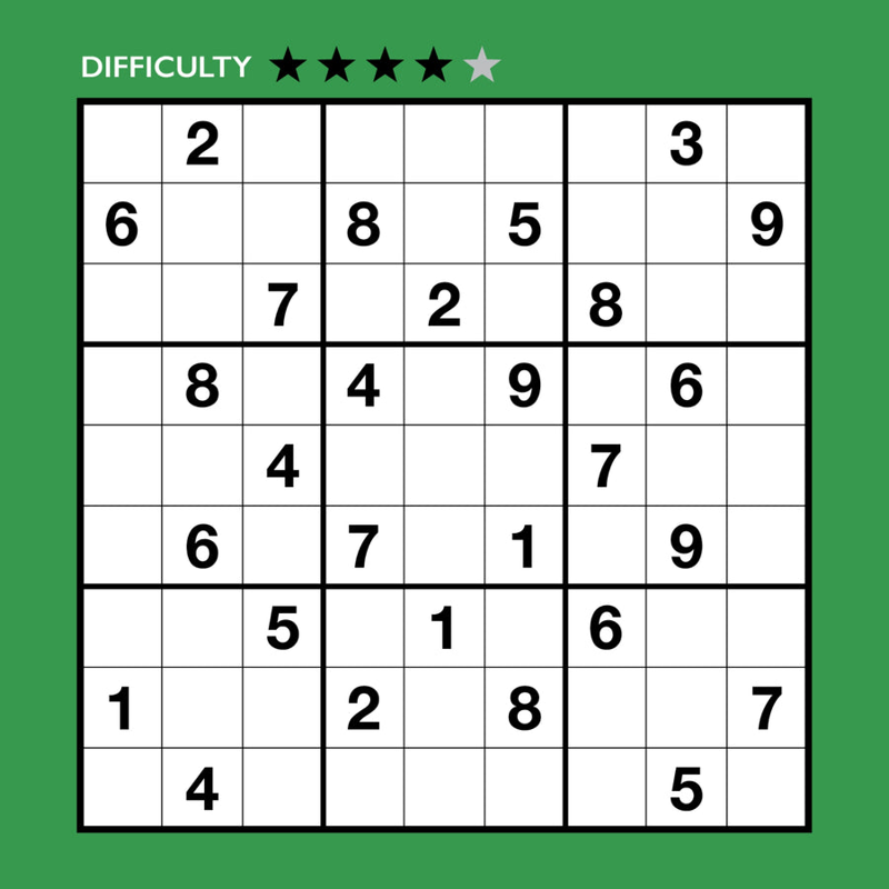 Sách Train Your Brain - Puzzle A Day! - Sudoku