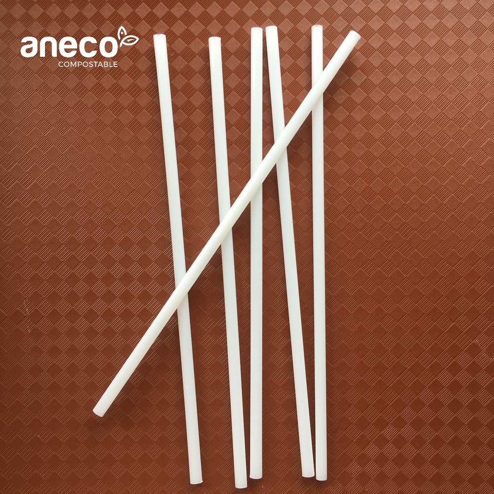 Túi 50 ống hút có bọc giấy đường kính 6mm phân hủy hoàn toàn AnEco