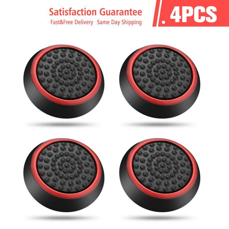 4 Cái/10 Cái Silicone Chống Trượt Cần Điều Khiển Tương Tự Cần Điều Khiển Ngón Tay Cái Thanh Kẹp Mũ Cho PS3 PS4 PS5 Bộ Điều Khiển Xbox 360 Xbox One Màu sắc: 10 Cái Màu Xanh Đen