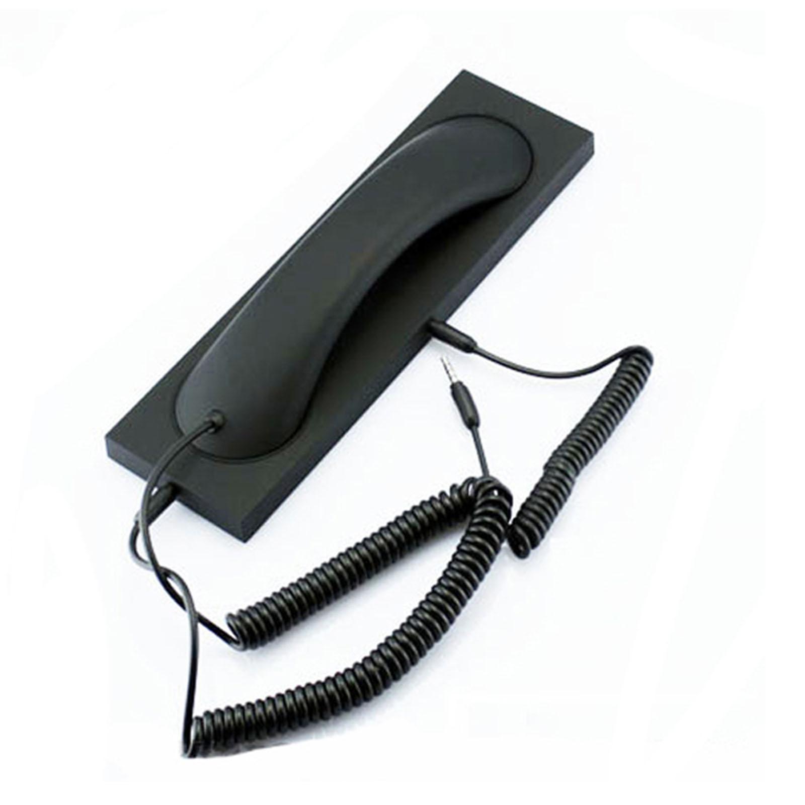 Retro Phone Handset Headset Comfortable Call Fashion for iPhone Smartphones