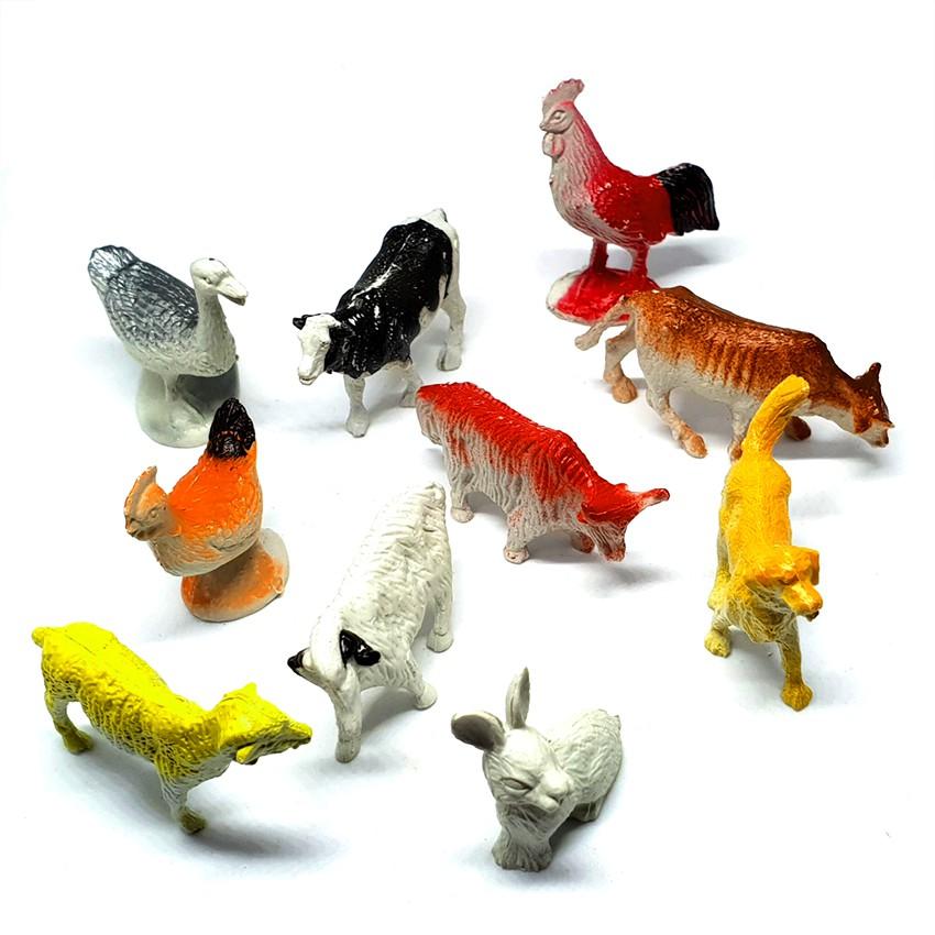 5 bộ đồ chơi mô hình 60 động vật Vacimall Animal World