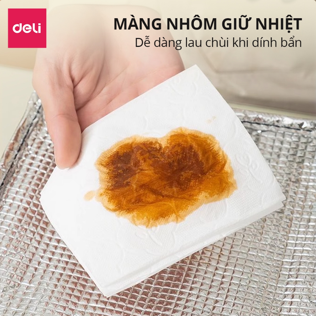 Túi Đựng Hộp Cơm Deli -  Giữ Nhiệt Chống Thấm Nước, Túi Giữ Nhiệt Đựng Hộp Cơm Trưa Văn Phòng Quai Cầm Chắc Chắn Học Sinh Sinh Viên