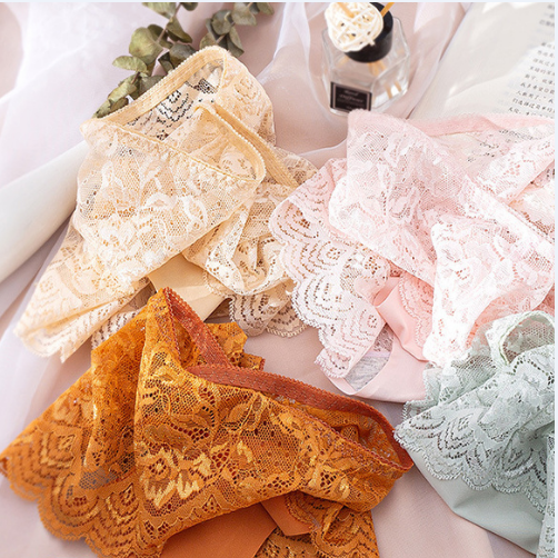 Combo 2 quần lót su phối ren ôm trọn vòng 3 sexy đầy gợi cảm LYEQ029
