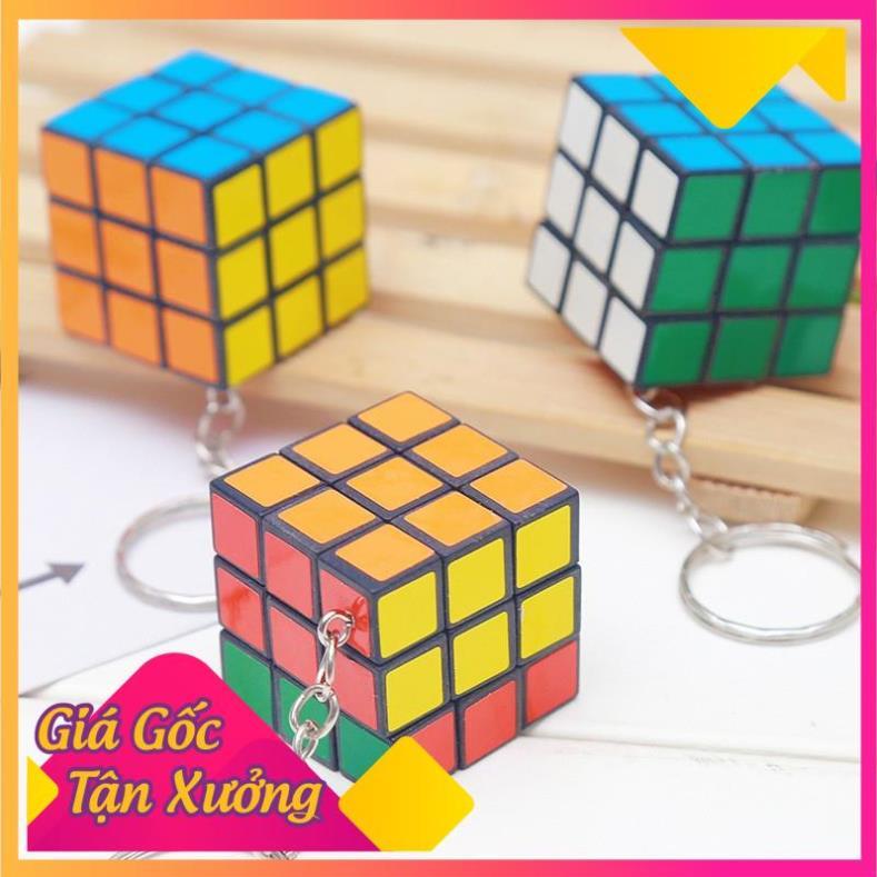 Móc Khóa Hình Rubik 3cmx3cm Đẹp Lạ FREESHIP TP'S