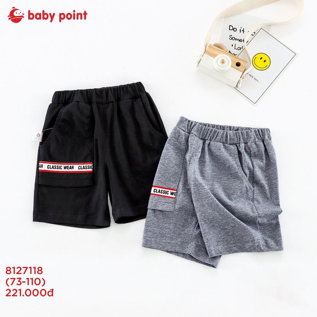 Quần Sọc Classic Thun Cotton Mát Lạnh Cho Bé Trai Phong Cách Năng Động