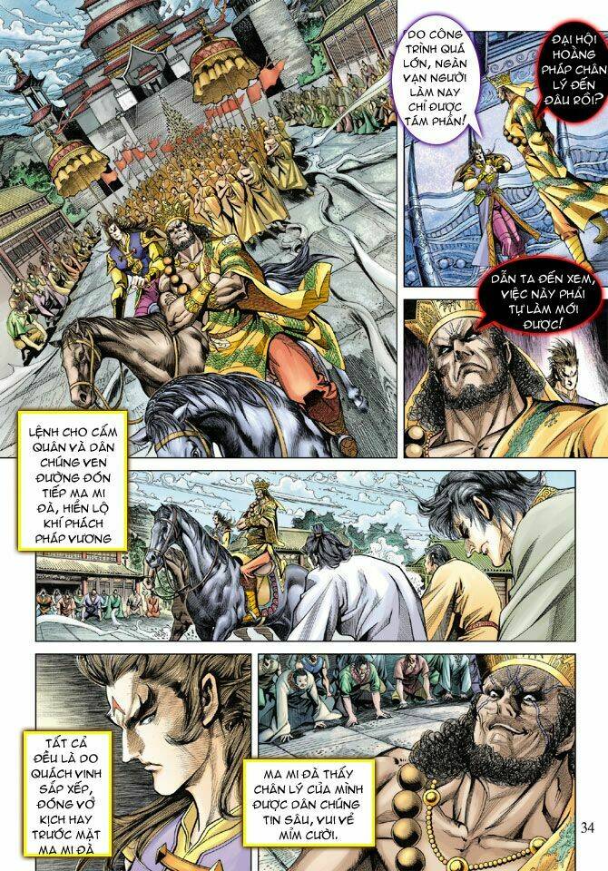 thiên tử truyền kỳ 5 - như lai thần chưởng chapter 118 34
