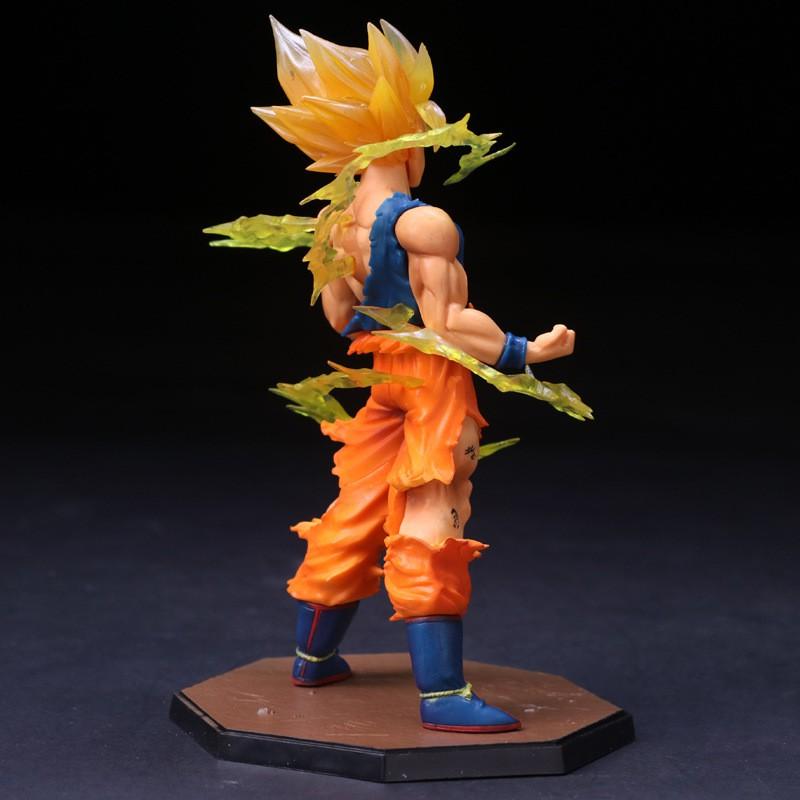 Mô hình songoku super saiyan 1 hàng siêu đẹp huymohinh mô hình nhân vật dragon ball