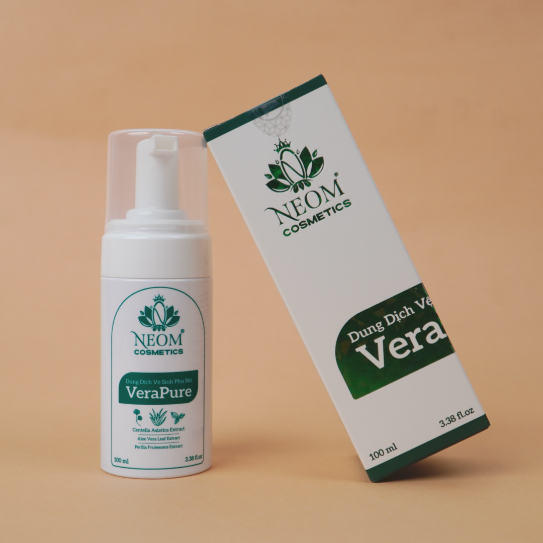 VeraPure - Dung Dịch Vệ Sinh Phụ Nữ Dịu Nhẹ, Khử Mùi &amp; Dưỡng Ẩm Hằng Ngày