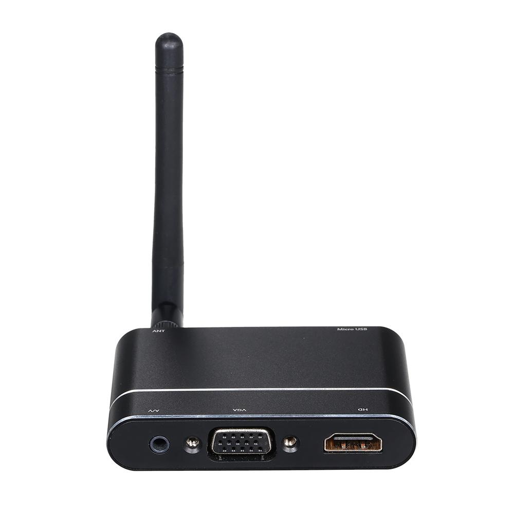 Bộ thu WiFi không dây Full HD 1080P VGA Miracast Airplay Mirror Box MiraScreen X6W Display Dongle