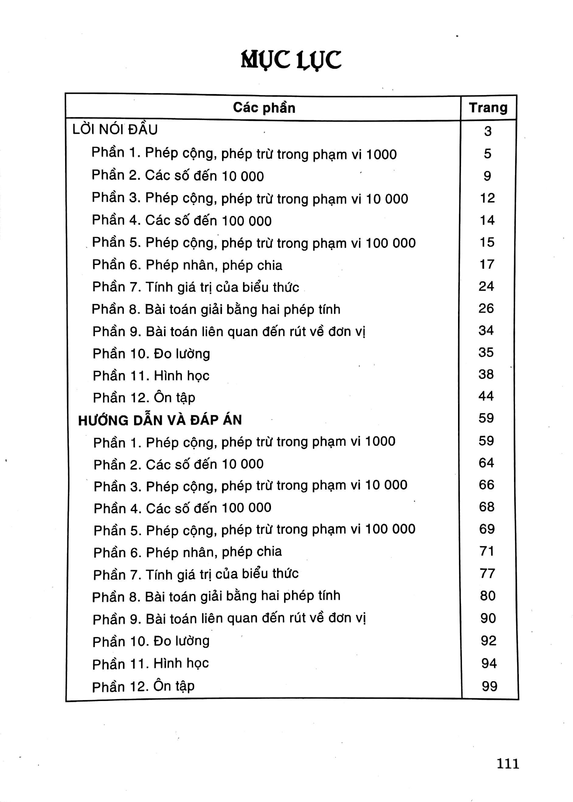 Kĩ Năng Giải Toán 3