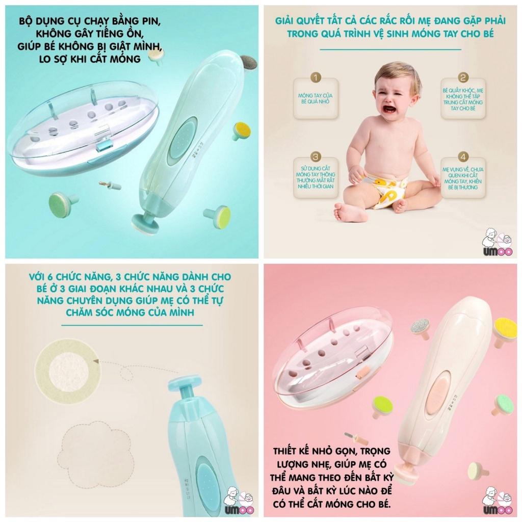 Máy mài dũa móng tay bằng điện an toàn cho mẹ và bé loại tốt siêu êm không gây đau