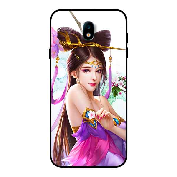 Ốp Lưng in cho Samsung J7 Pro Mẫu Girl Anime 9̣ - Hàng Chính Hãng