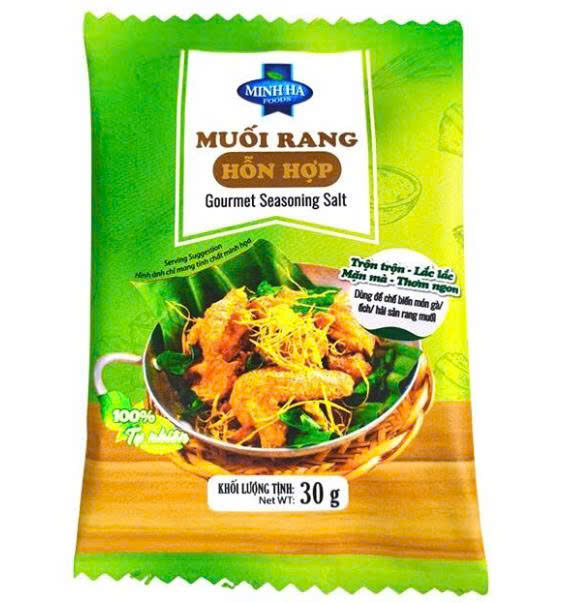Muối Rang Hỗn Hợp 30g _ Minh Hà