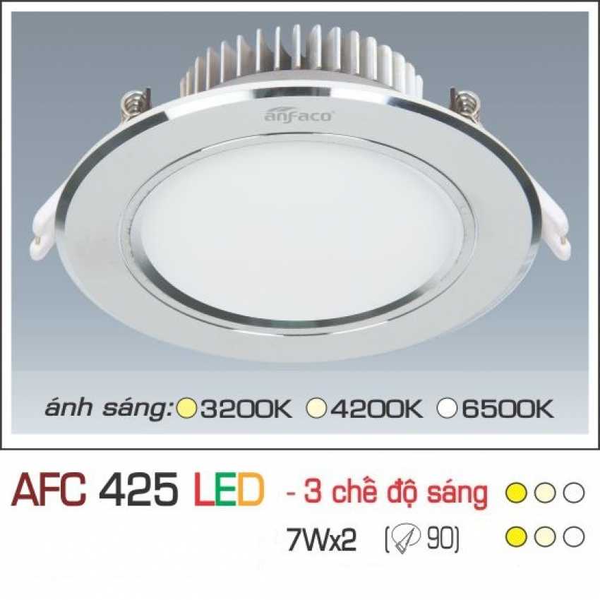 Đèn LED âm trần downlight Anfaco AFC 425 LED - Hàng chính hãng