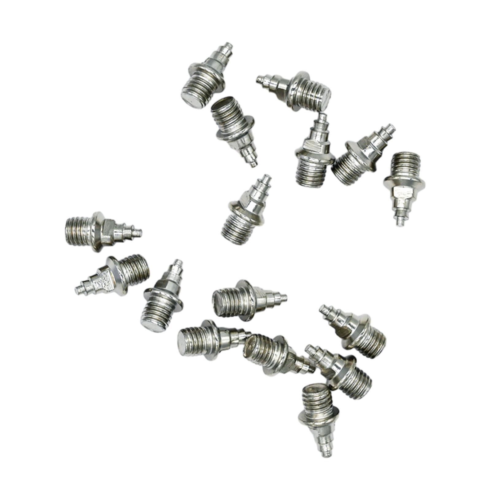 12 Pieces Track Spikes Alloy Steel Spikes Durable for Track Shoes Replacement Spikes for Running Backpacking Climbing Jogging