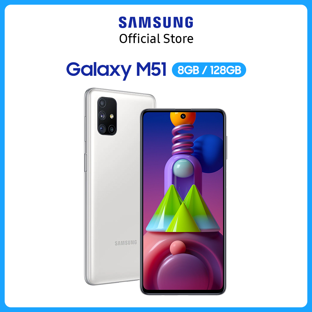 Điện thoại Samsung Galaxy M51 - Hàng Chính Hãng