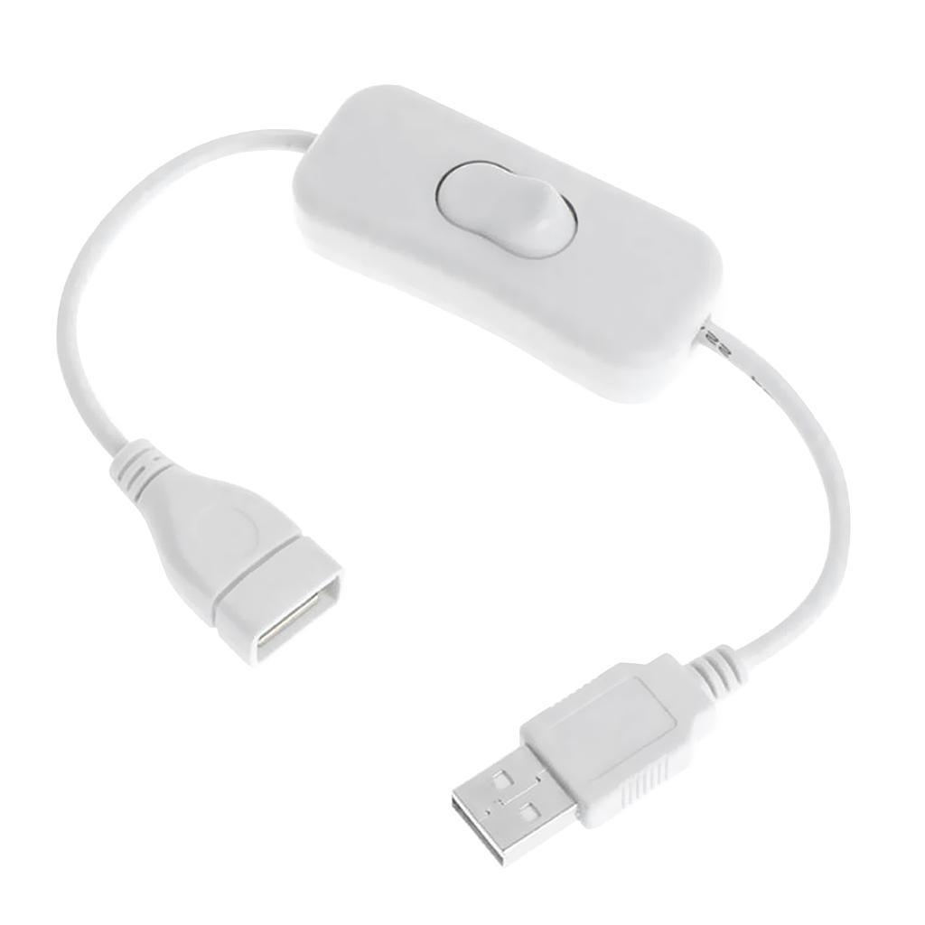 USB Cable Male to Female with Switch ON/OFF Cable Extension Cable Line