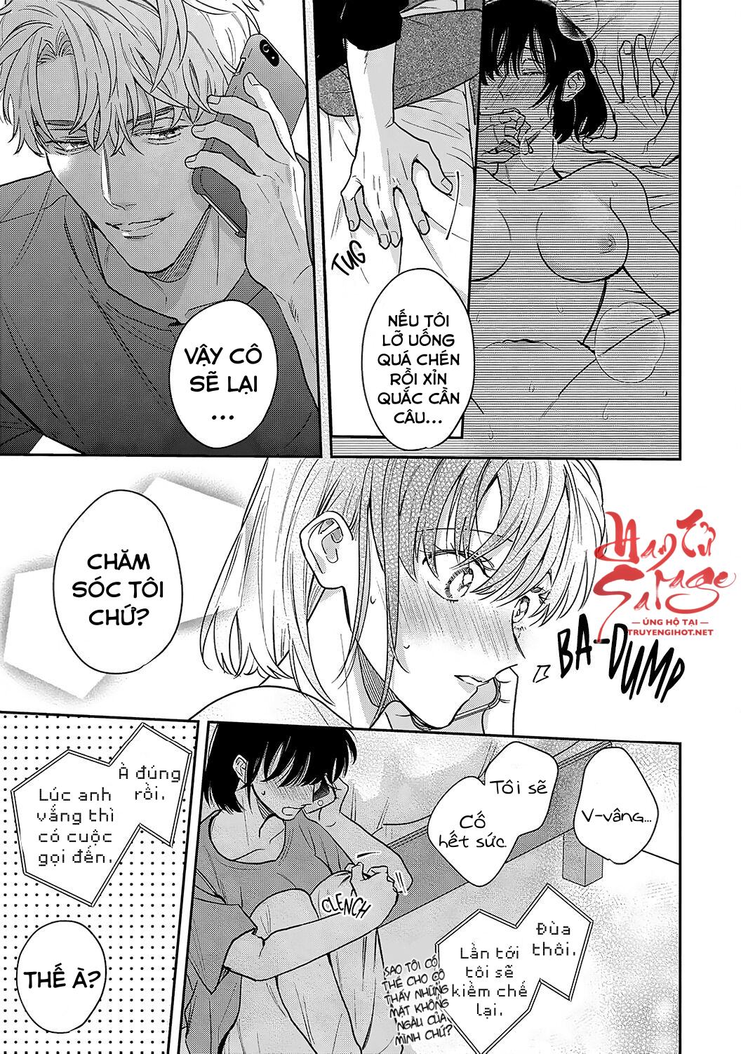 tôi không thể chỉ biết yêu thôi - cấp trên hay soi mói và cấp dưới nghiện mùi chapter 12.1 9