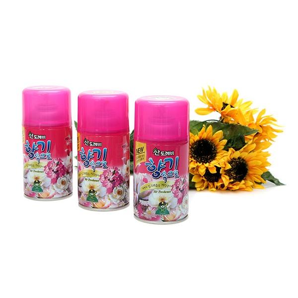 Bình Xịt Thơm Phòng Khử Mùi Hàn Quốc cao cấp Hương Hoa Nhài 300ml cho ô tô