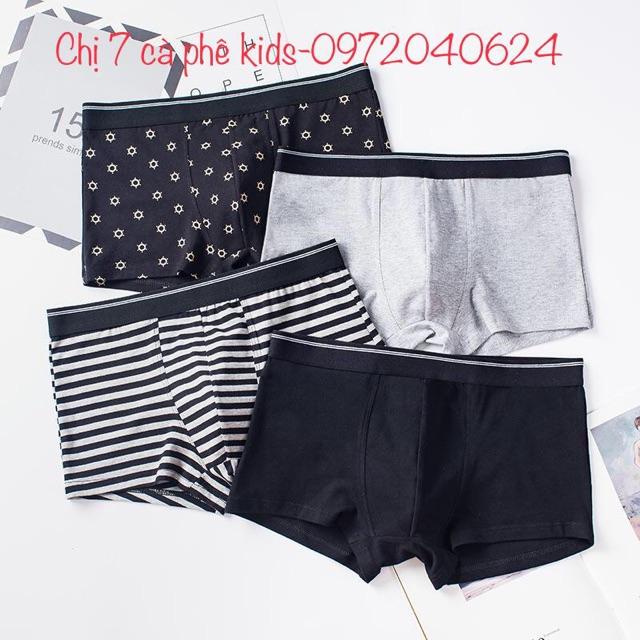 Quần lót nam sét 4 quần cao cấp đủ size 35-> 85kg