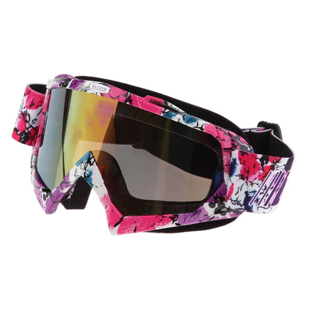 Anti Fog Motorcycle ATV Dirt Bike Racing Goggles Glasses