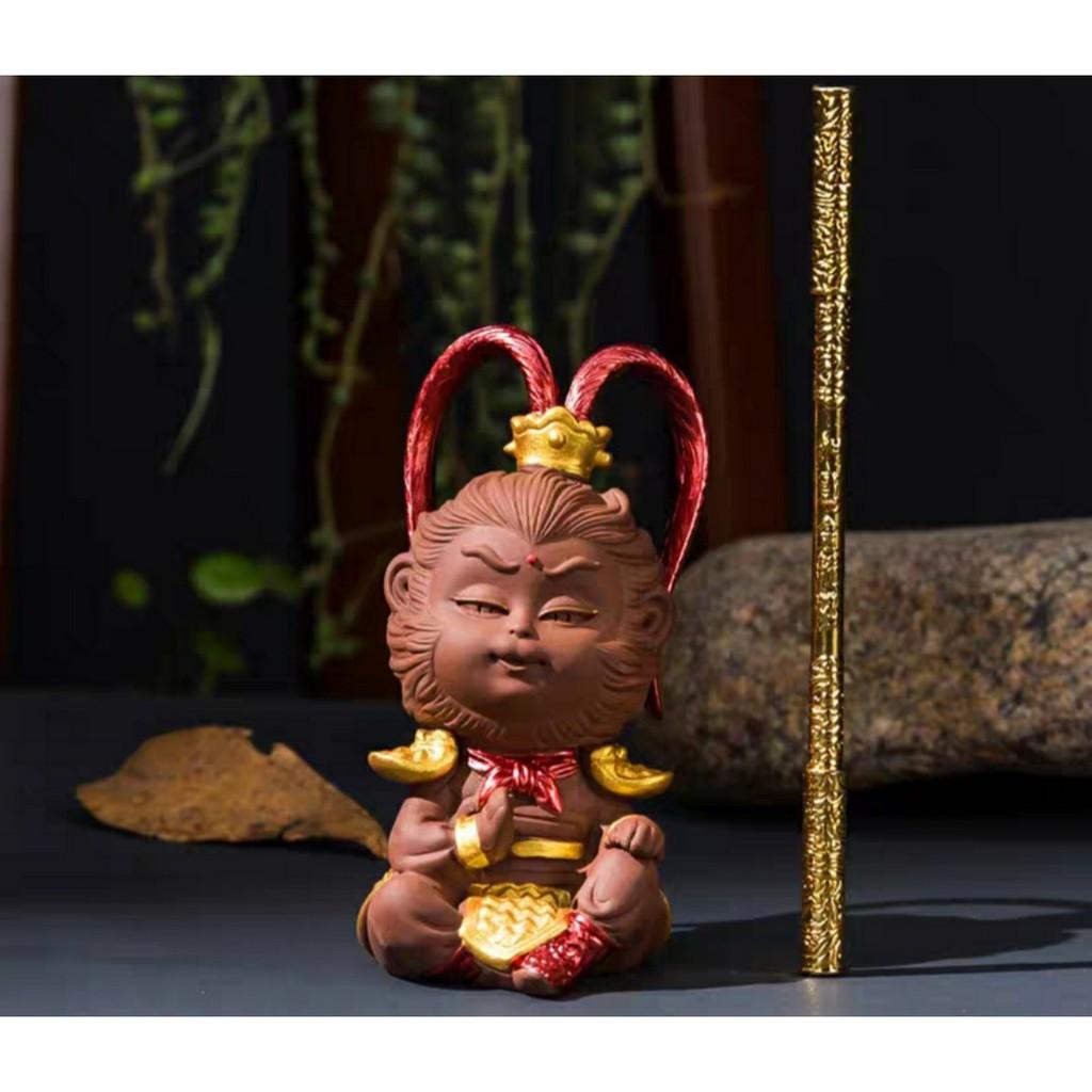 TƯỢNG KHỈ MỸ HẦU VƯƠNG- TƯỢNG KHỈ HẦU CA- TƯỢNG GỐM ĐẸP- TƯỢNG KHỈ TÔN NGÔ KHÔNG