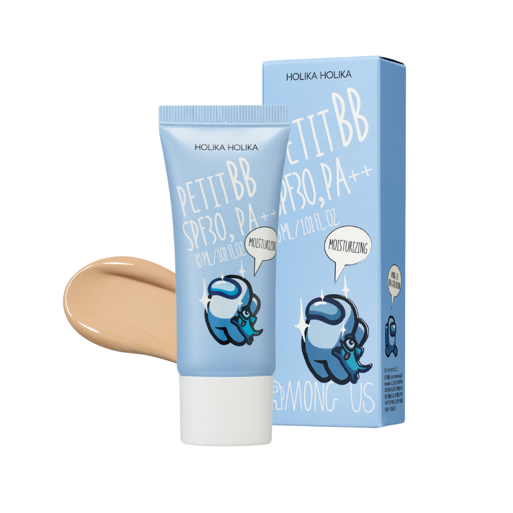 [Among Us limited edition] Kem BB HOLIKA HOLIKA trang điểm chống nắng dưỡng ẩm Petti SPF PA++ 30ml