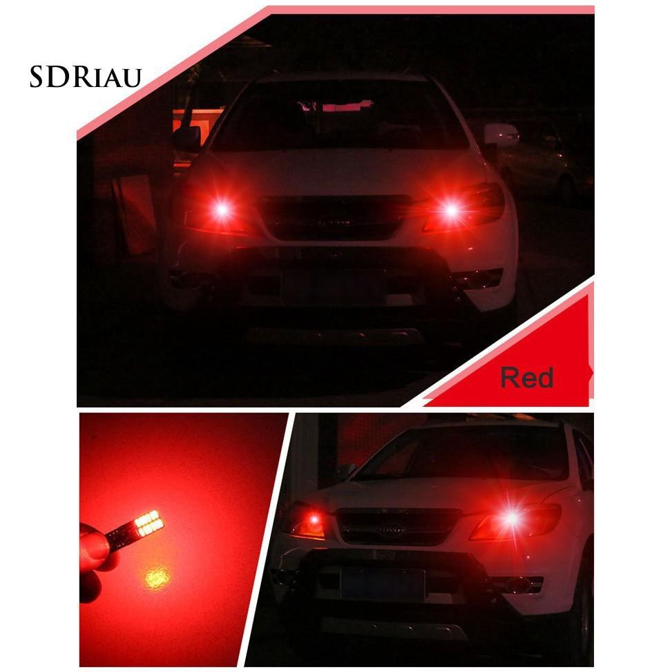 Đèn LED gắn biển số ô tô hỗ trợ đậu xe W5W T10 24SMD 4014 nguồn điện 9W