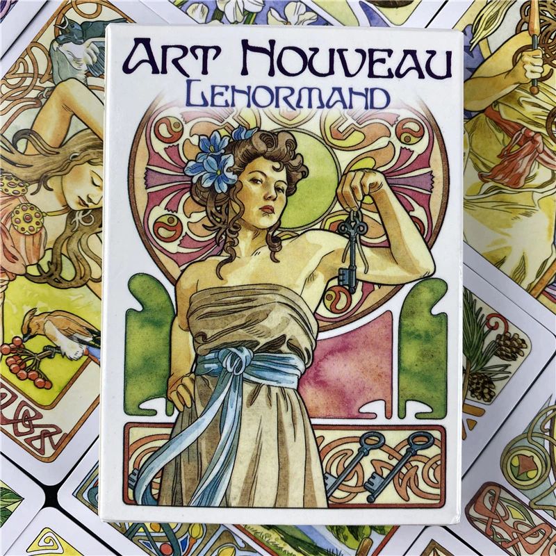 Bộ bài Art Nouveau Lenormand Oracle V17 new