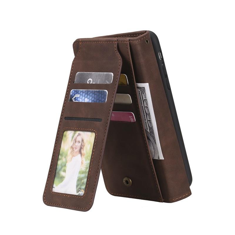 Bao da điện thoại nắp lật ngăn thẻ cho Samsung Galaxy A02s A12 A32 4G A42 A52 A72 5G