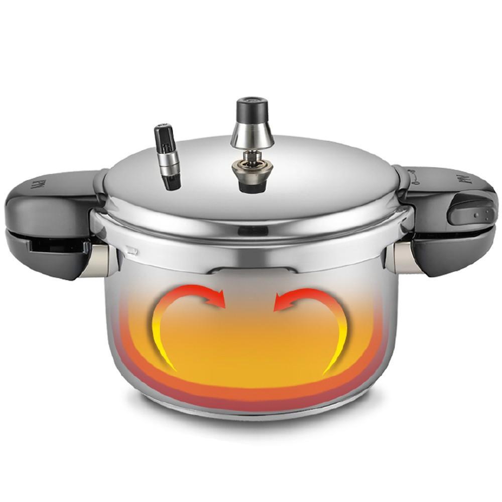 Nồi áp suất Inox IH hiệu PN HNVPC-10 - Tặng Hộp cơm giữ nhiệt Apollo APL-1600 - Hàng chính hãng