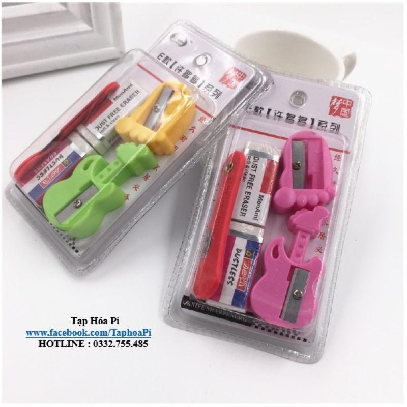 BỘ GỌT BÚT CHÌ, TẨY BÚT CHÌ CUTE