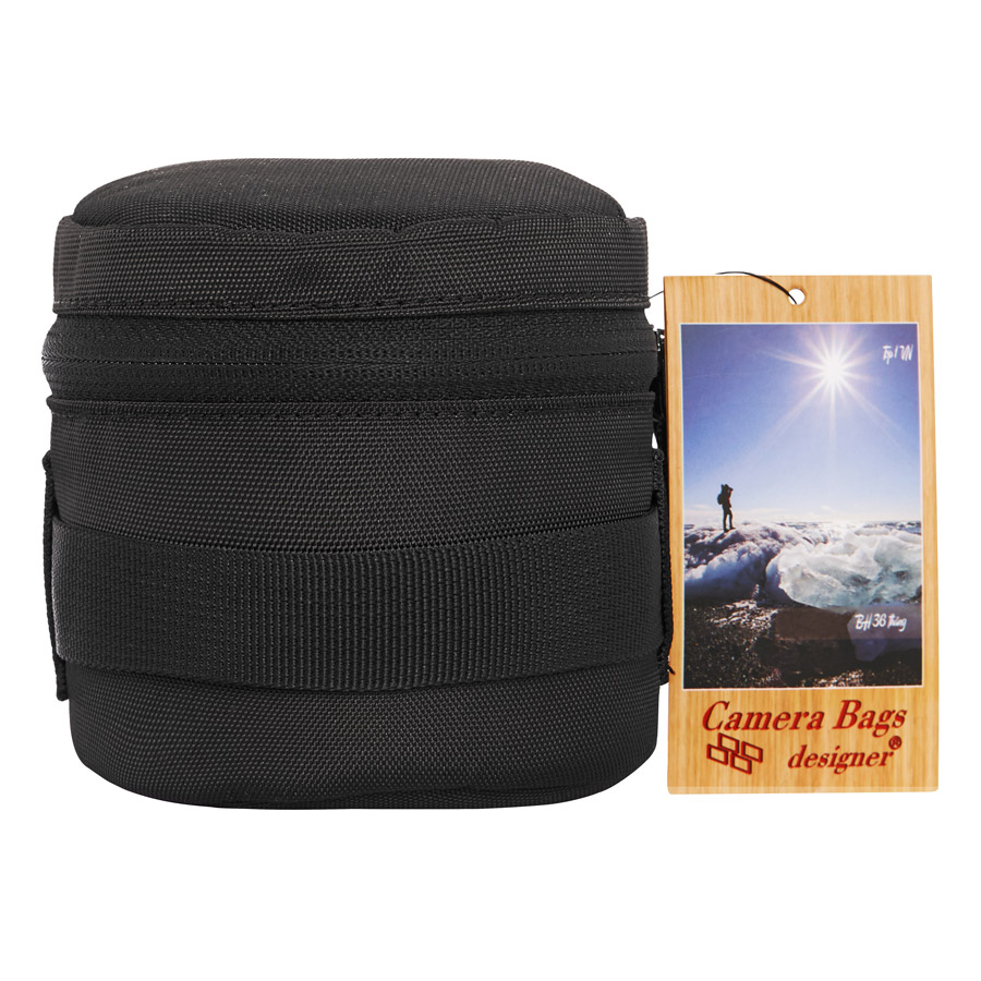 Túi Đựng Lens Camera Bags Designer LENS-20 (Đen) - Hàng Chính Hãng