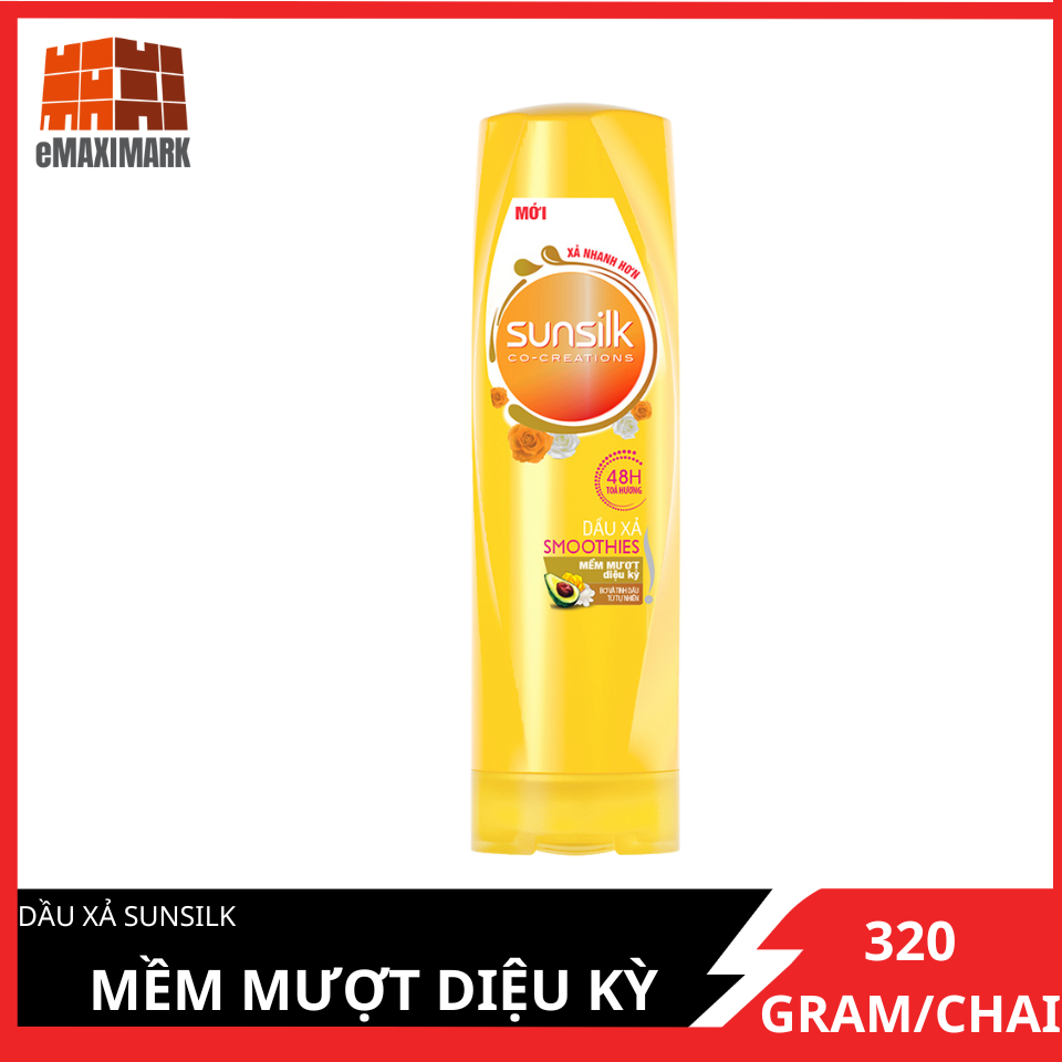 Dầu xã Sunsilk mền mượt diệu kỳ 320g