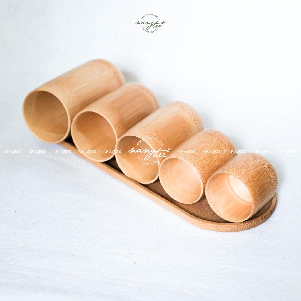 Ly tre/cóc tre - Ly tre tự nhiên - bamboo cup