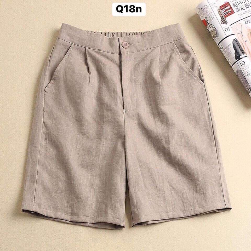 QUẦN S22 SHORT ĐŨI KHUY TRƯỚC CHUN SAU SIÊU NHẸ MÁT KHÓA THẬT THỜI TRANG BANAMO FASHION QUẦN SHORT ĐŨI 622