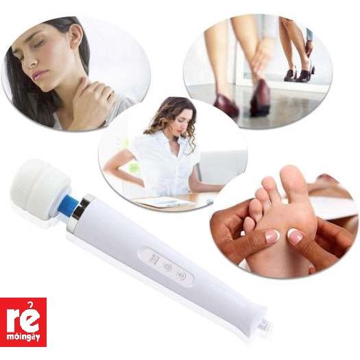 Máy Massage Cầm Tay Magic Wand HV280 Rung 30 Cấp Độ-Hàng Cao Cấp - Gia dụng Nam Định