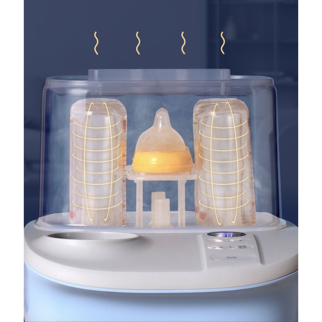 Máy Hâm Sữa Tiệt Trùng và Sấy khô 360 độ 3in1
